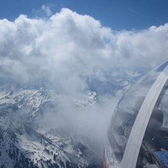 Flugwegposition um 11:49:59: Aufgenommen in der Nähe von Donnersbachwald, 8953, Österreich in 2863 Meter